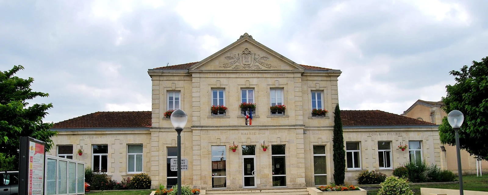 Vue de Montussan, Gironde
