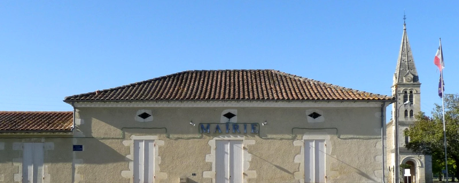 Vue de Naujac-sur-Mer, Gironde