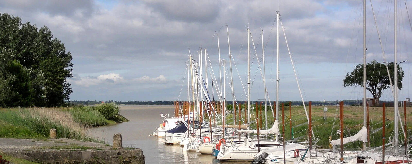 Vue de Plassac, Gironde