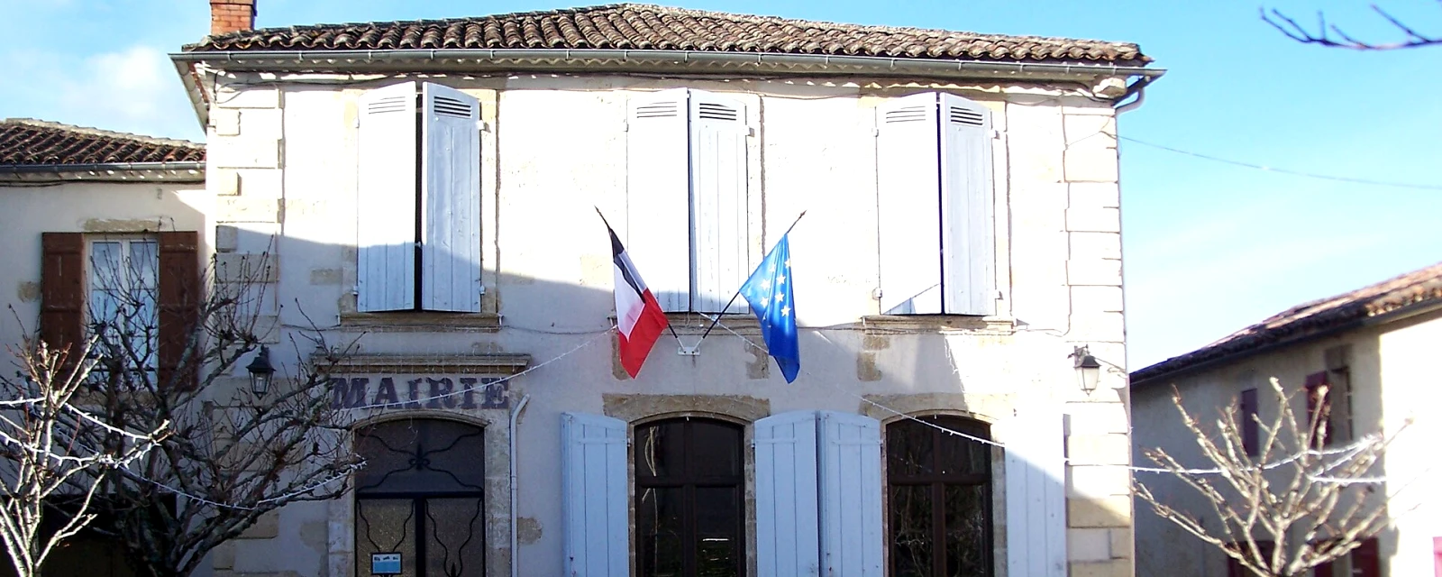 Vue de Préchac, Gironde