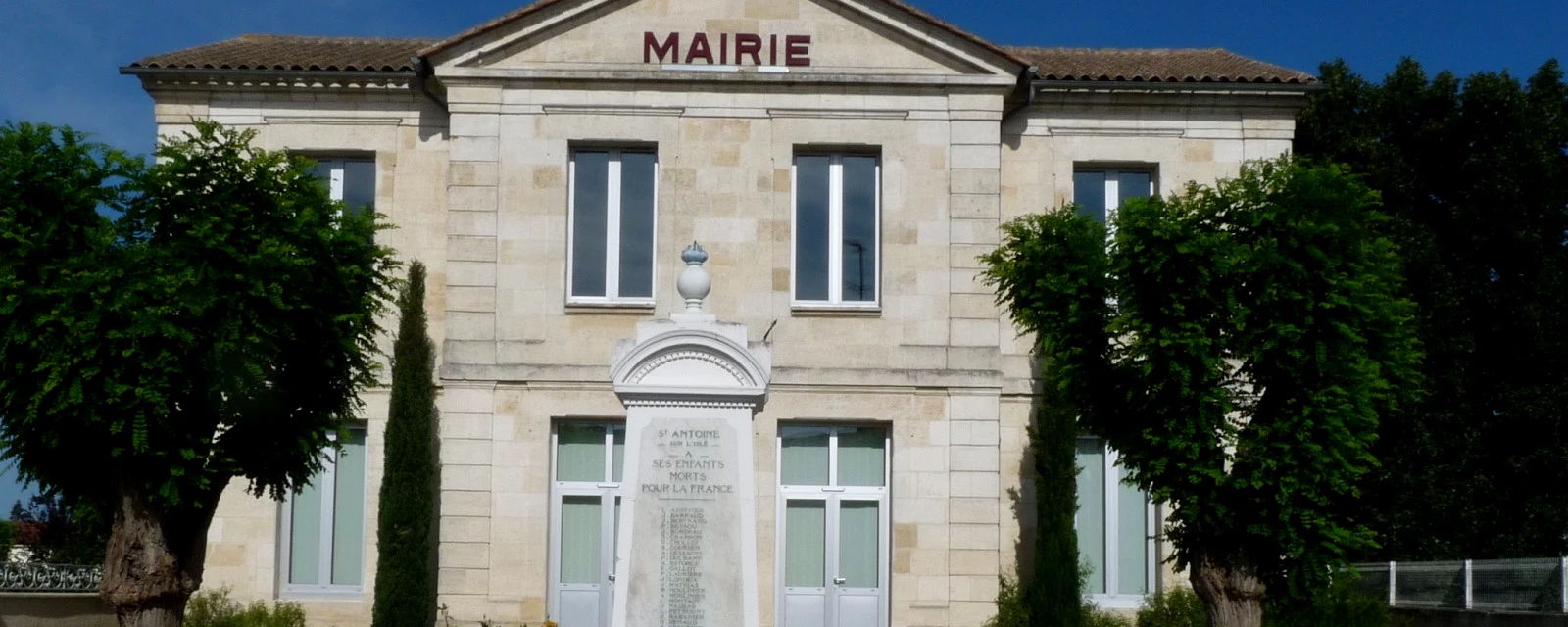 Vue de Saint-Antoine-sur-l'Isle, Gironde