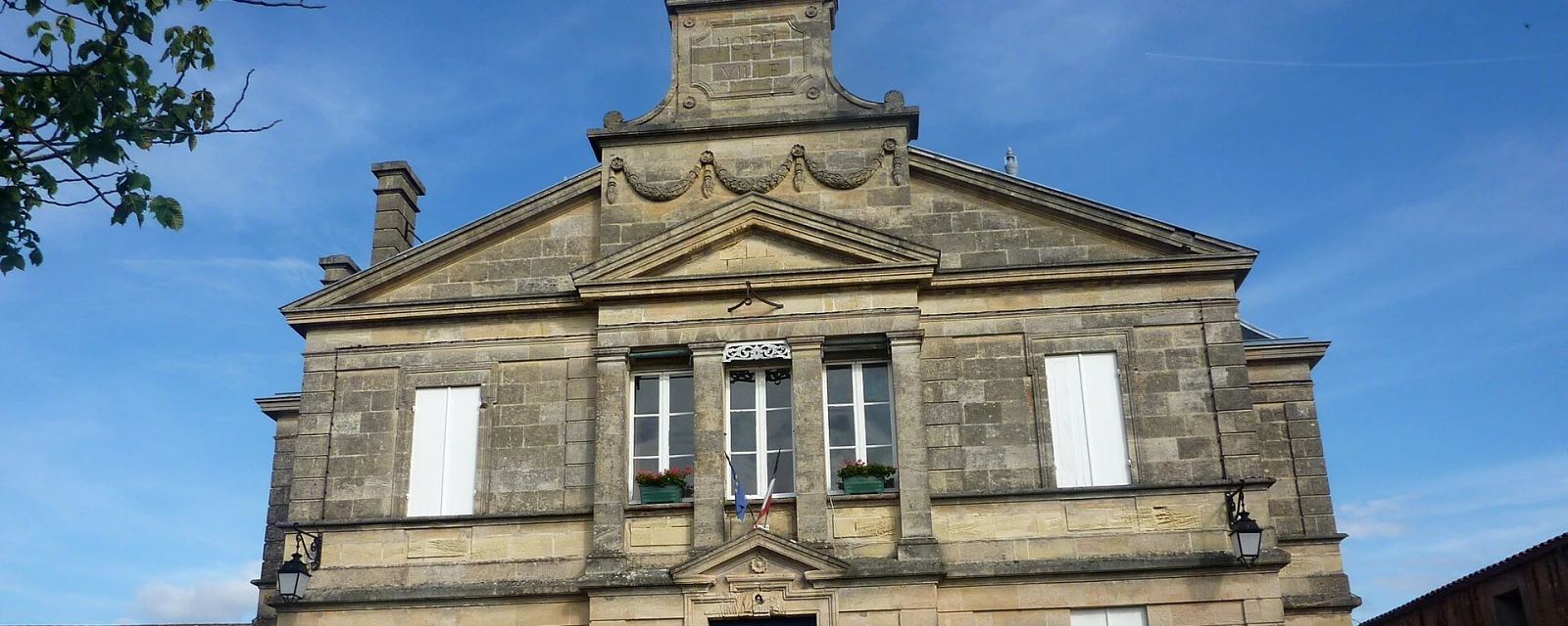 Vue de Saint-Christoly-Médoc, Gironde