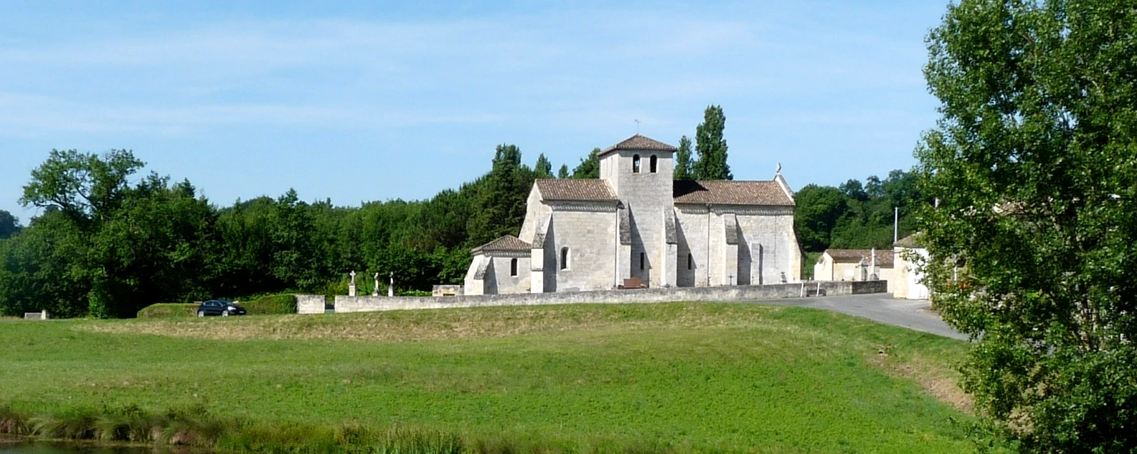 Vue de Saint-Cibard, Gironde