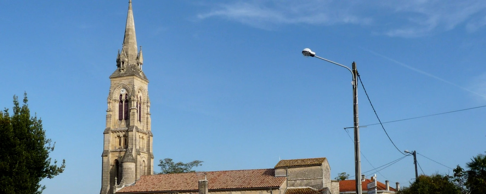 Vue de Saint-Girons-d'Aiguevives, Gironde