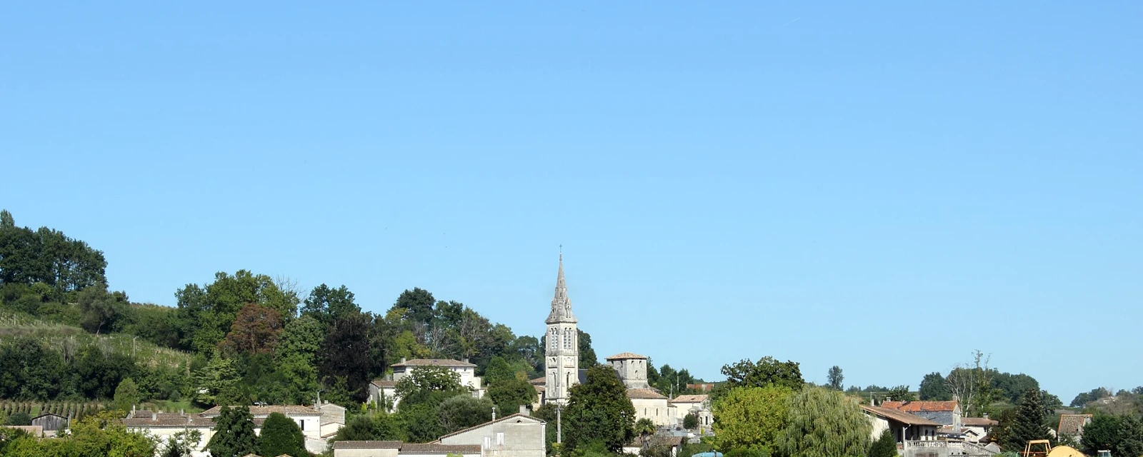 Vue de Saint-Michel-de-Fronsac, Gironde