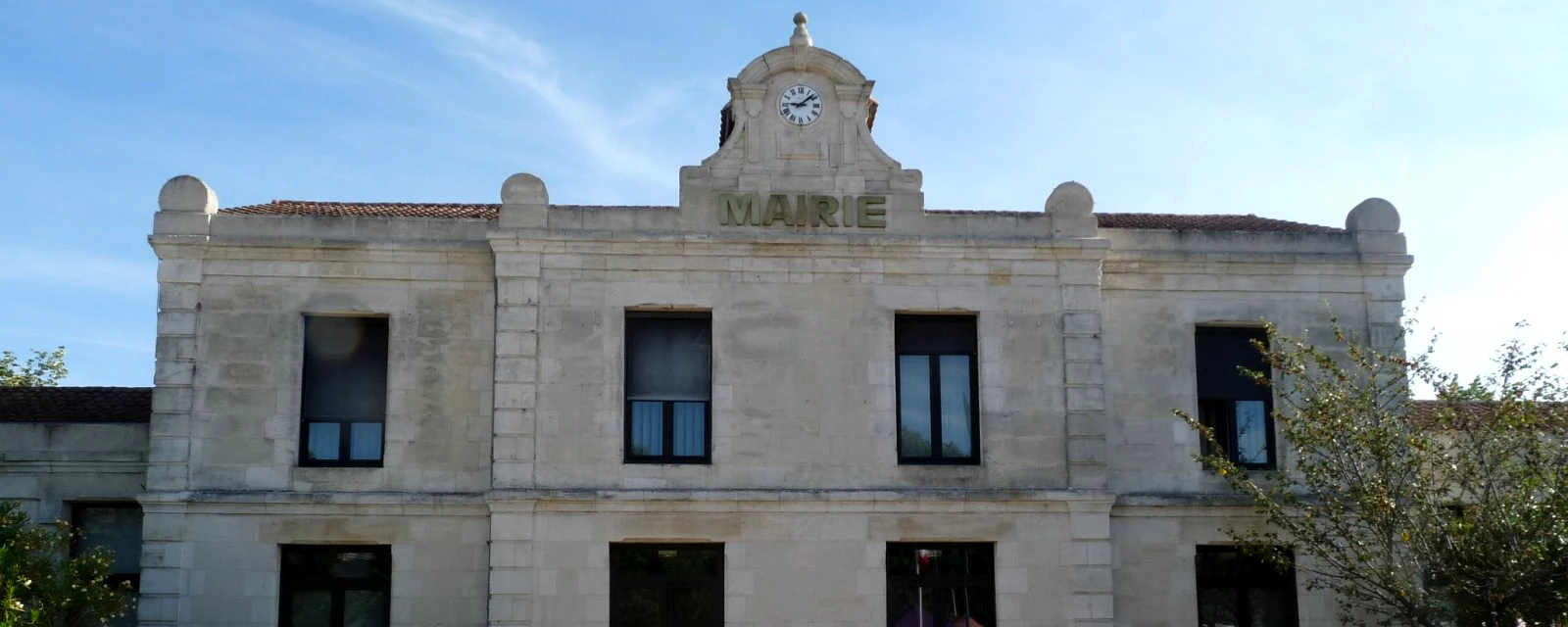 Vue de Saint-Seurin-sur-l'Isle, Gironde