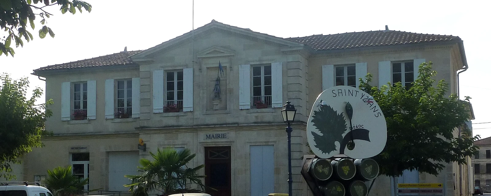 Vue de Saint-Yzans-de-Médoc, Gironde