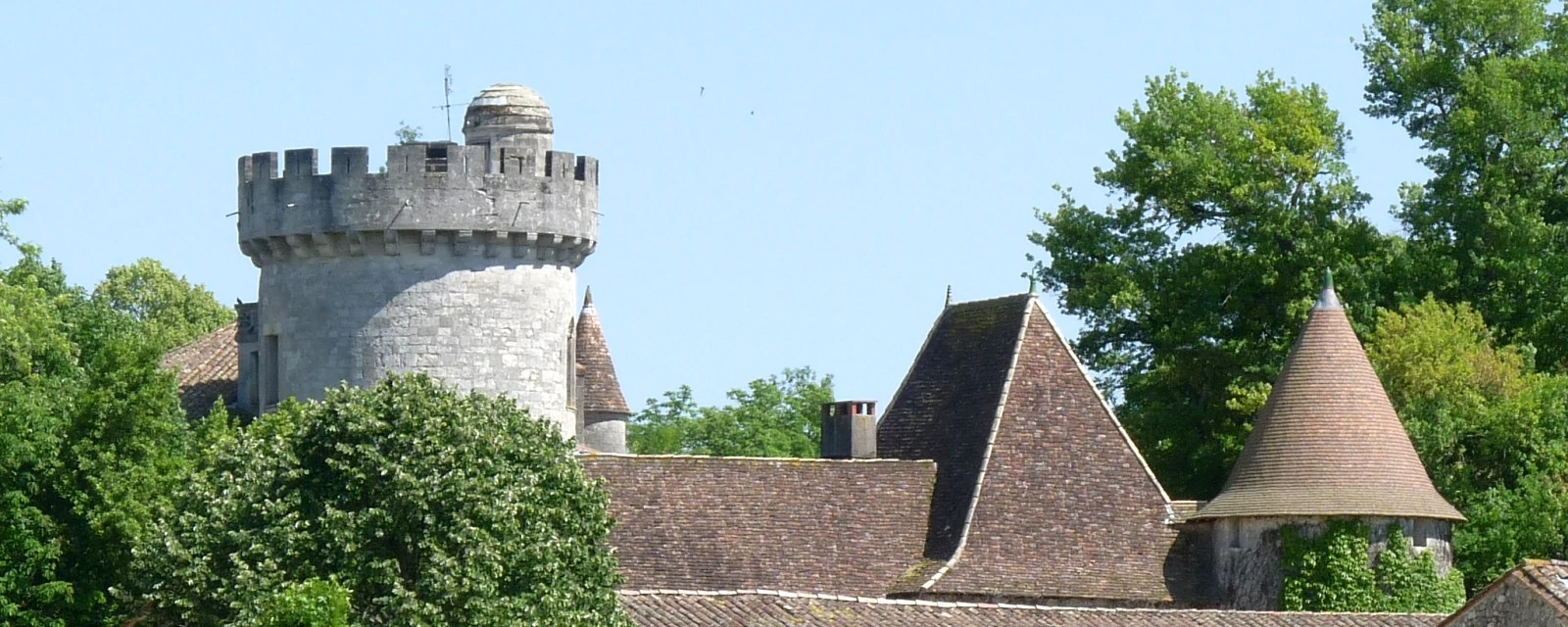 Vue de Savignac-de-l'Isle, Gironde