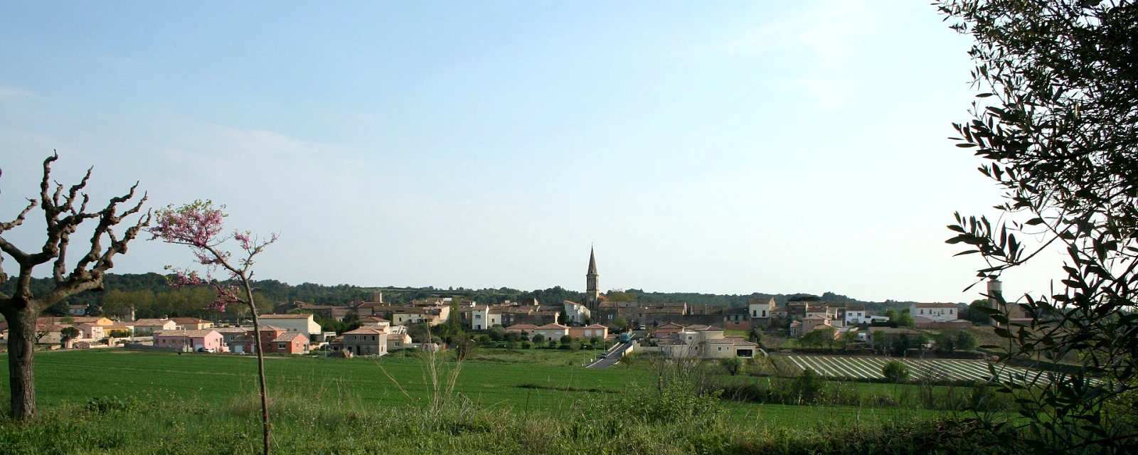Vue de Aumes, Hérault