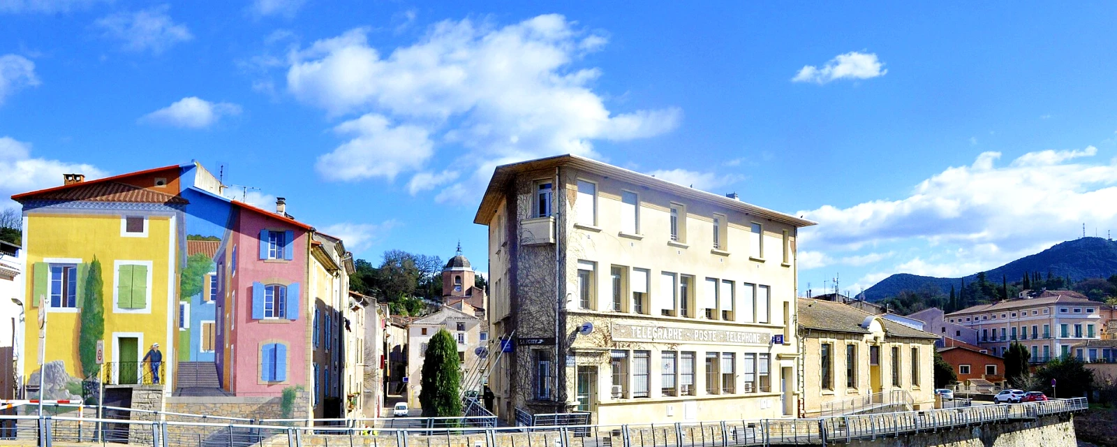 Vue de Bédarieux, Hérault