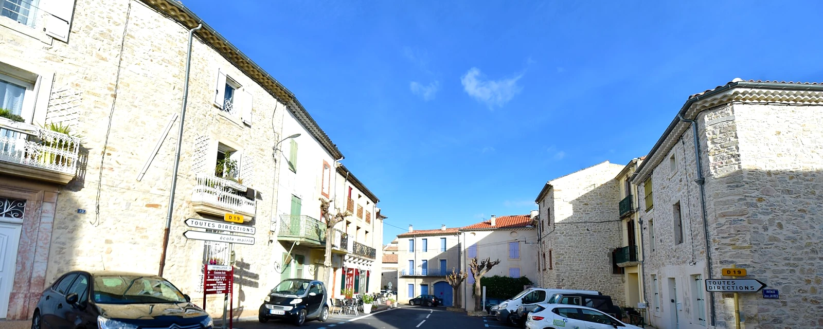 Vue de Causses-et-Veyran, Hérault