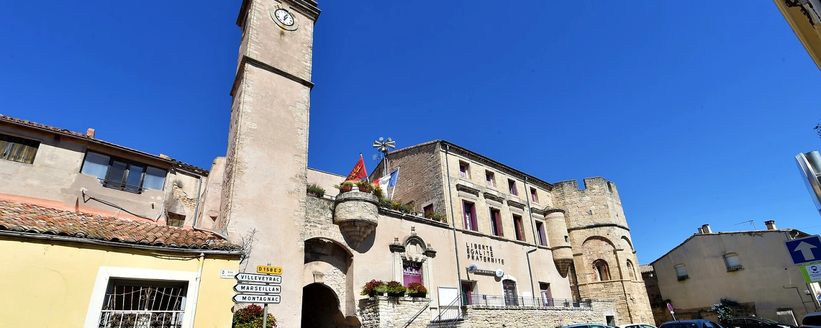 Vue de Loupian, Hérault