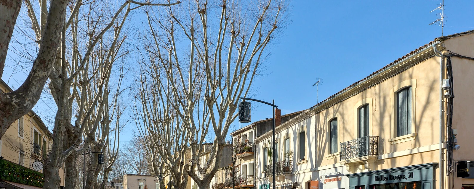 Vue de Lunel, Hérault