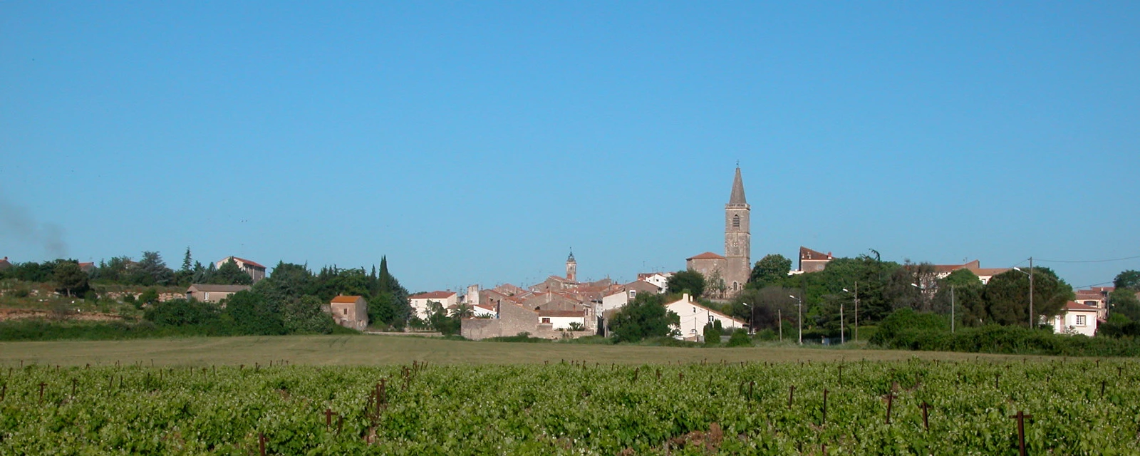 Vue de Maraussan, Hérault