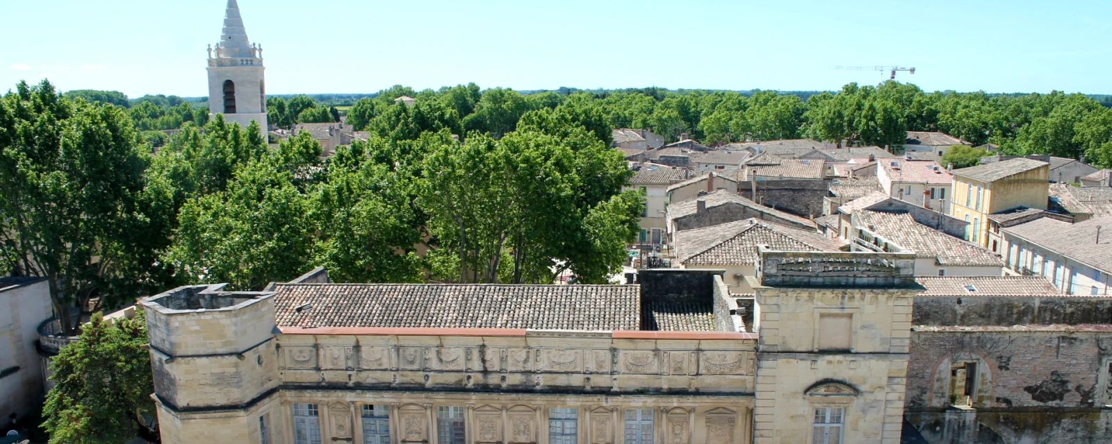 Vue de Marsillargues, Hérault