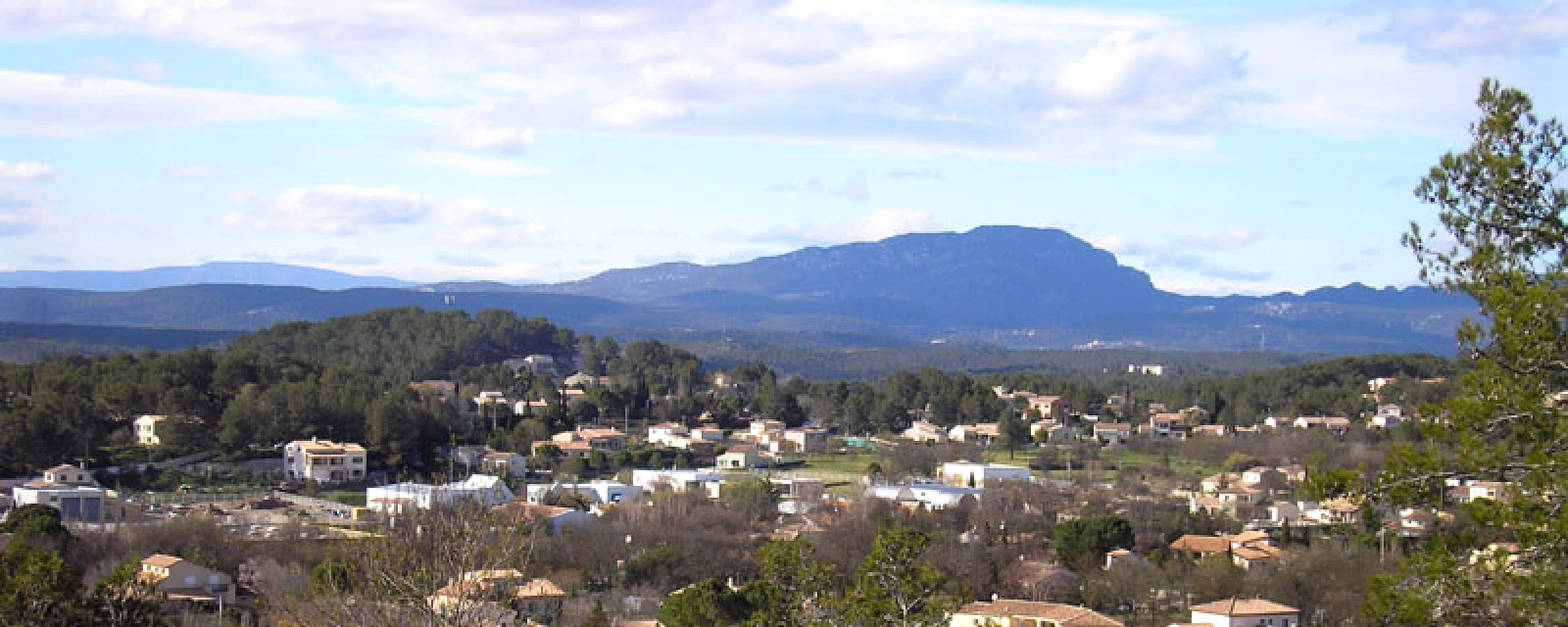 Vue de Prades-le-Lez, Hérault