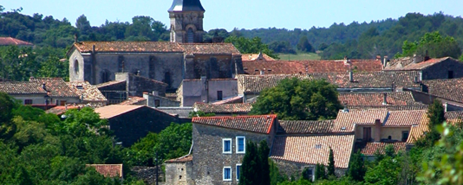 Vue de Saint-Drézéry, Hérault