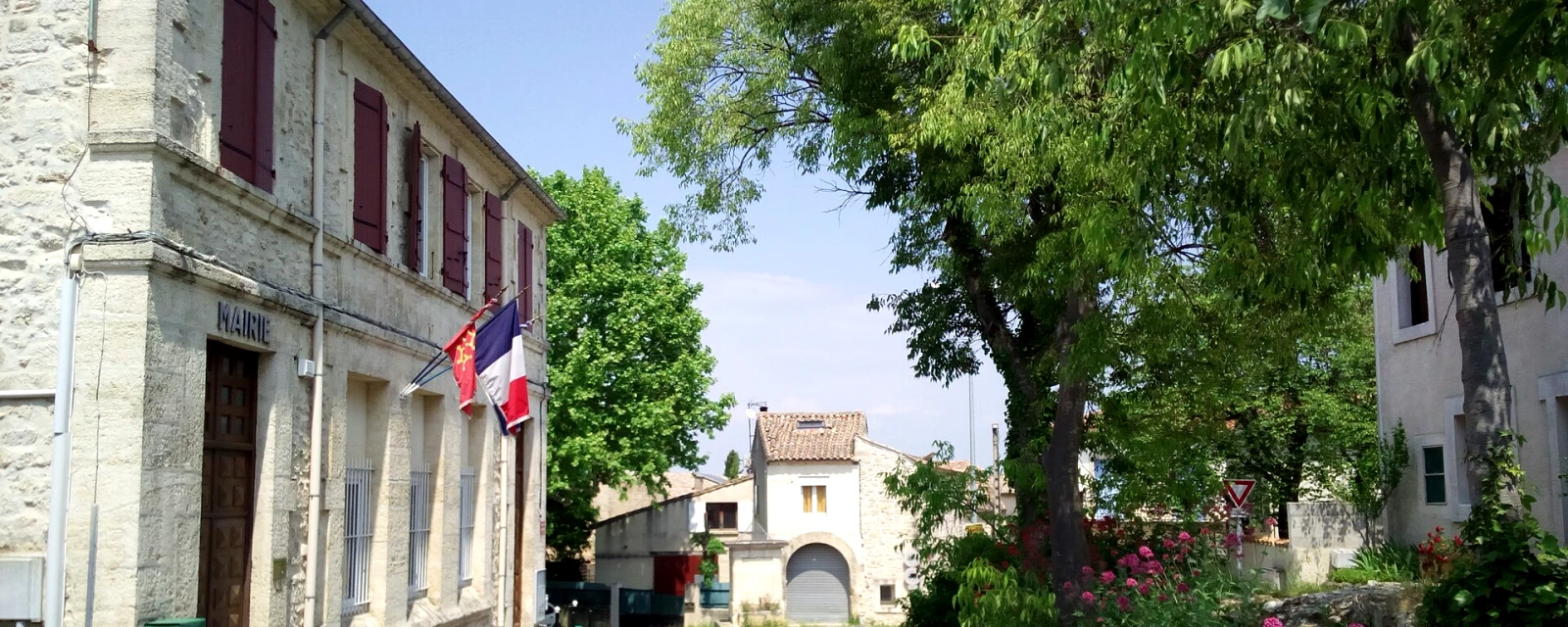 Vue de Saint-Jean-de-Cornies, Hérault