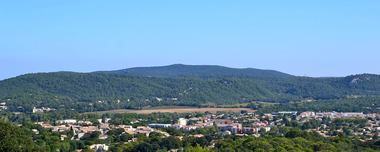 Vue de Saint-Mathieu-de-Tréviers, Hérault