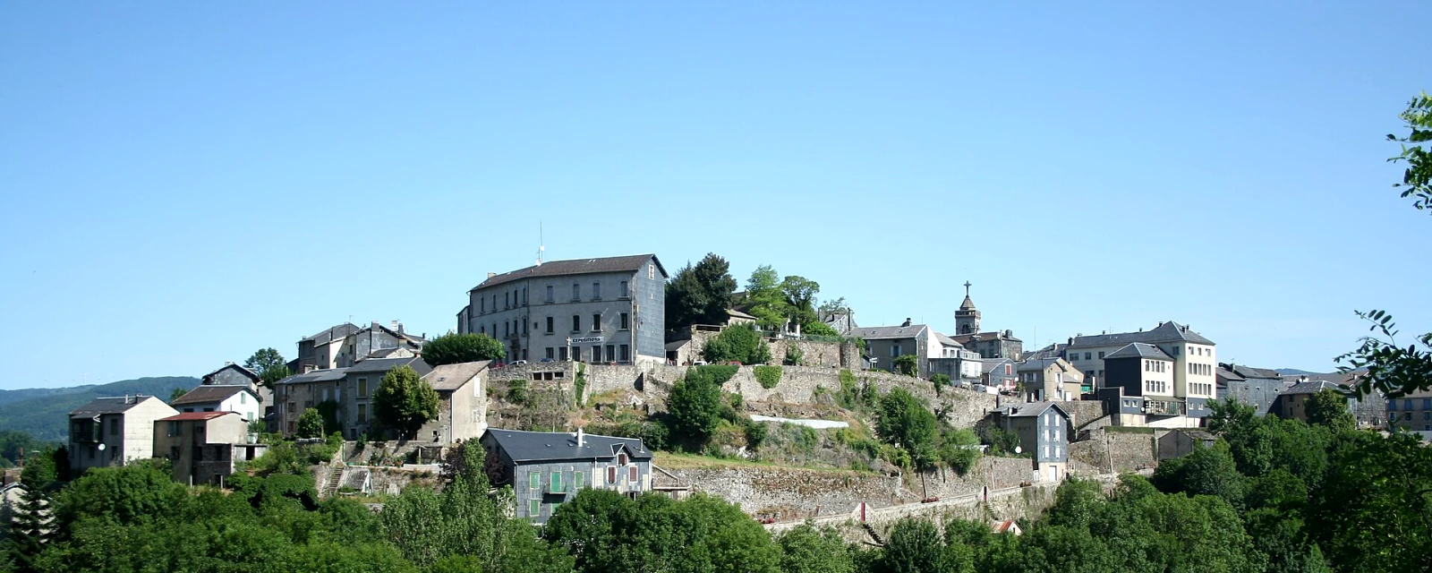 Vue de La Salvetat-sur-Agout, Hérault