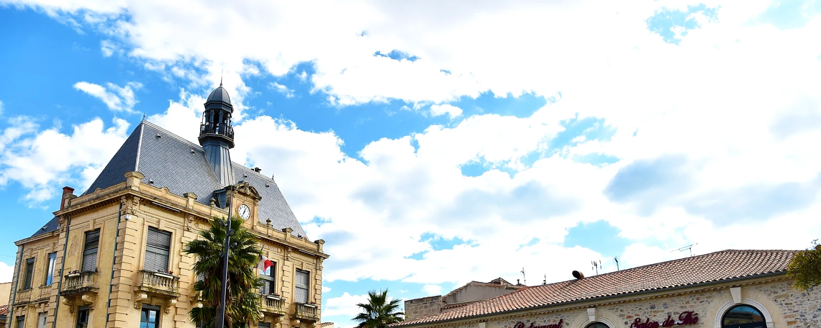 Vue de Villeneuve-lès-Maguelone, Hérault