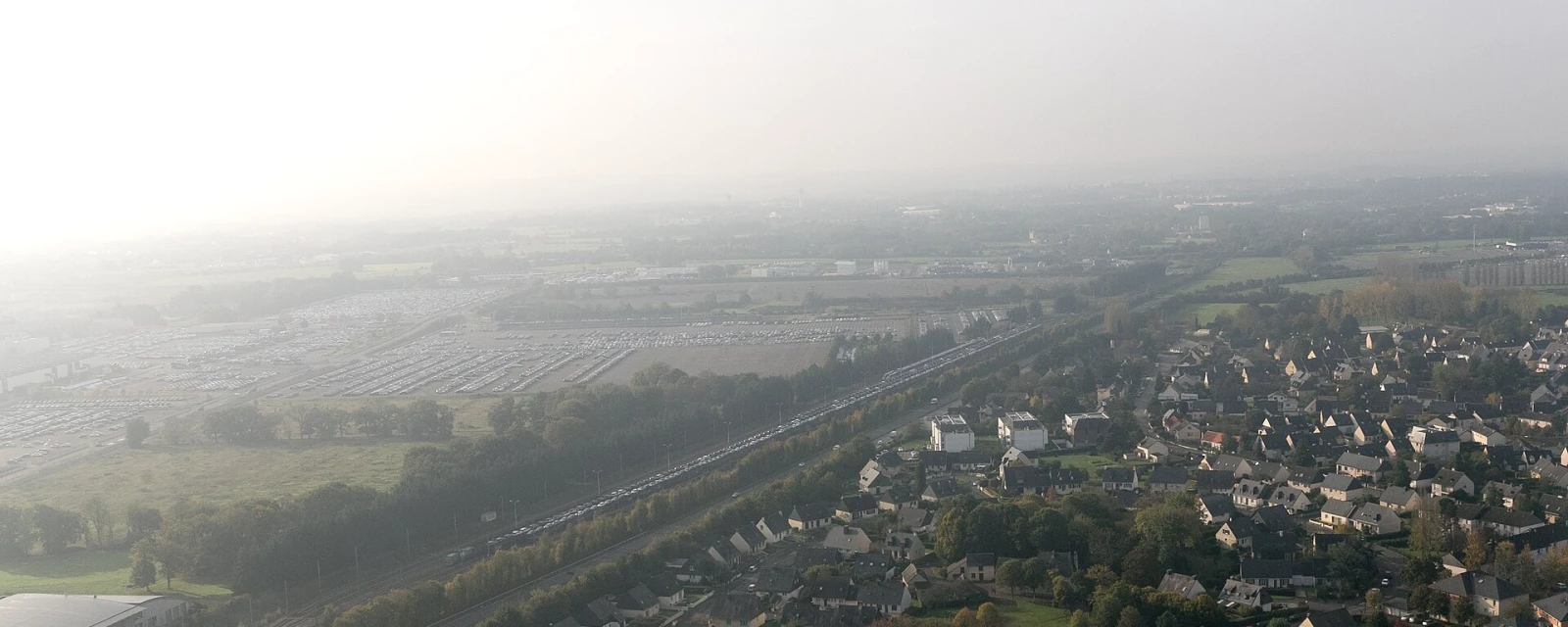 Vue de Saint-Jacques-de-la-Lande, Ille-et-Vilaine