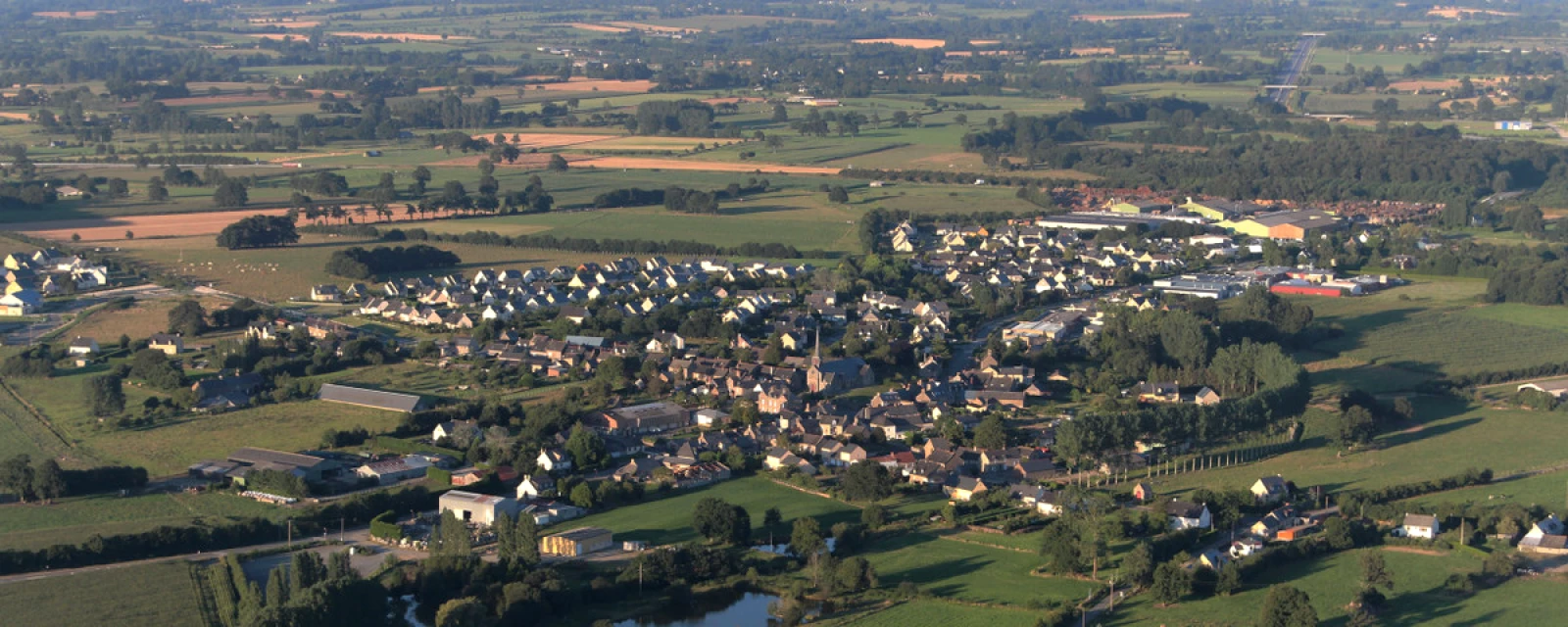 Vue de Saint-Sauveur-des-Landes, Ille-et-Vilaine
