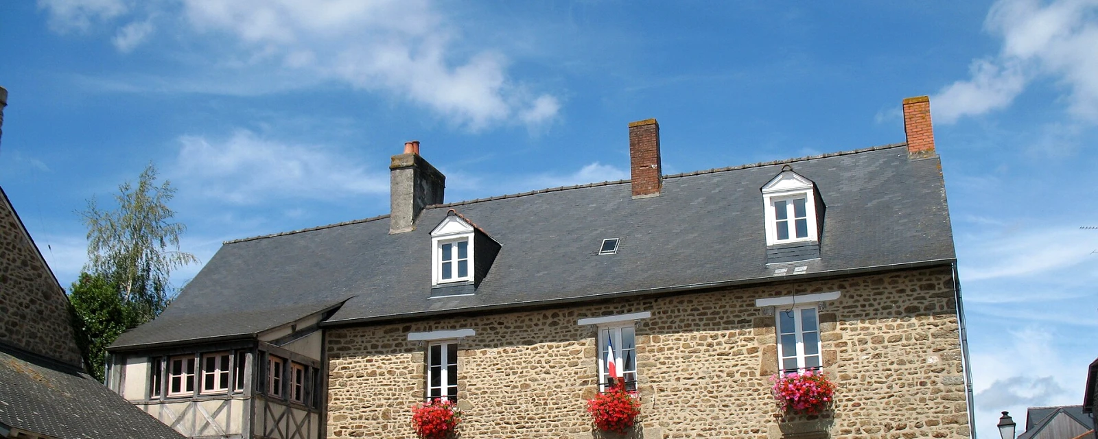 Vue de La Selle-en-Luitré, Ille-et-Vilaine