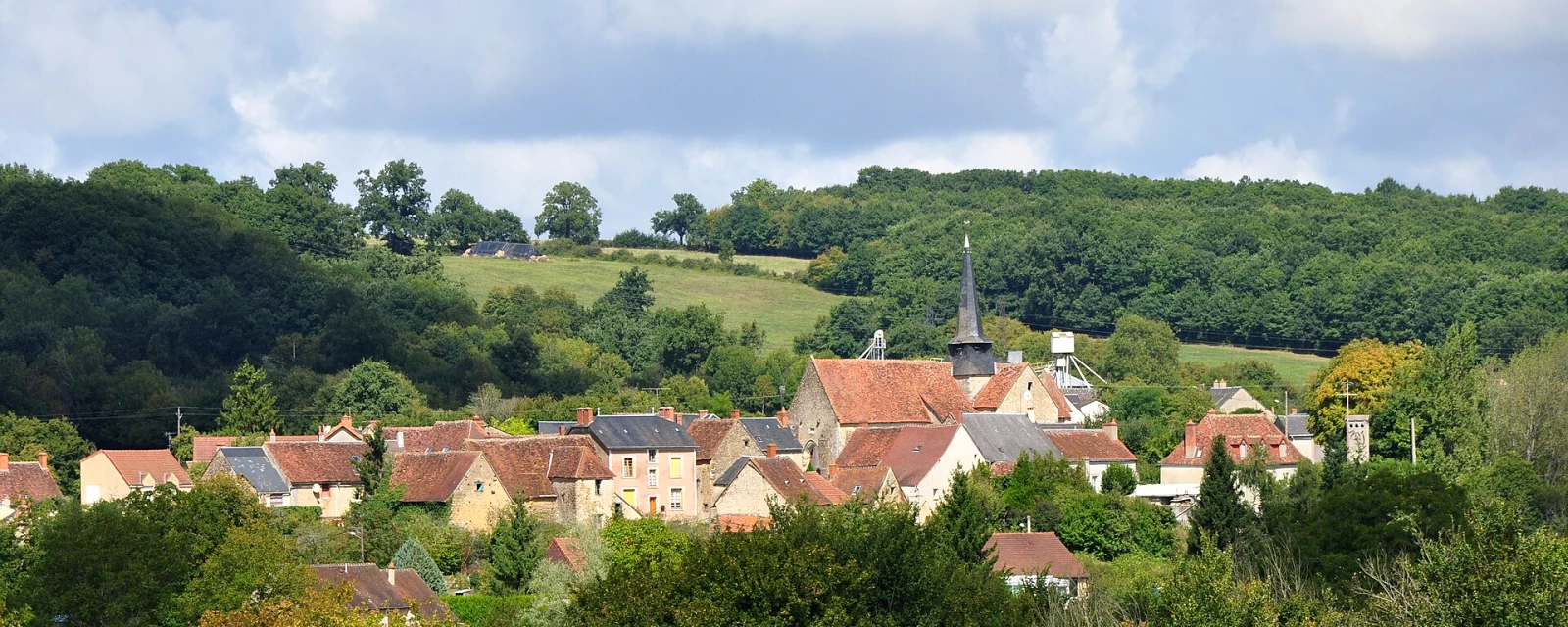 Vue de Chavin, Indre