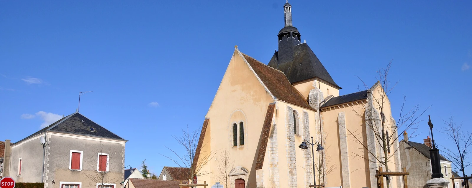 Vue de Méobecq, Indre