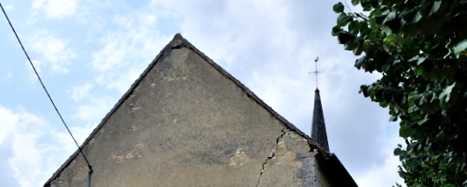 Vue de Saint-Aubin, Indre
