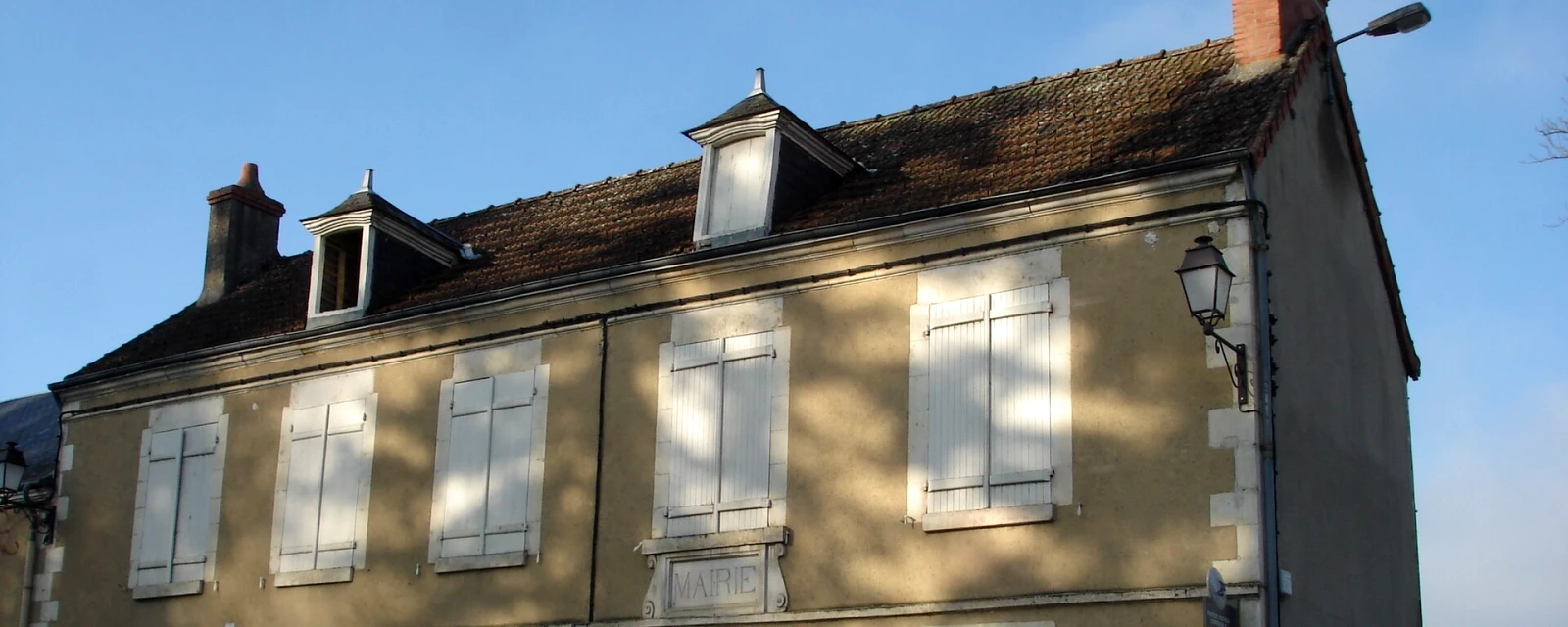 Vue de Saint-Chartier, Indre