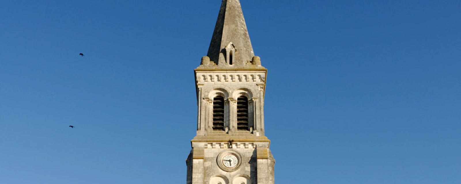 Vue de Villedieu-sur-Indre, Indre
