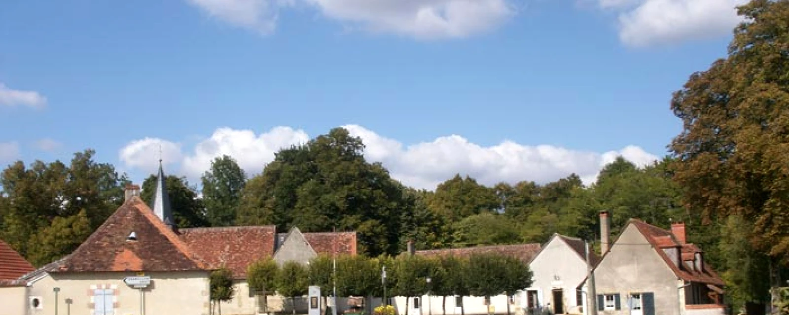Vue de Villegongis, Indre