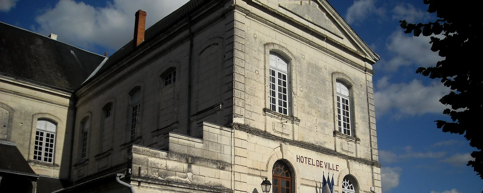 Vue de Beaulieu-lès-Loches, Indre-et-Loire