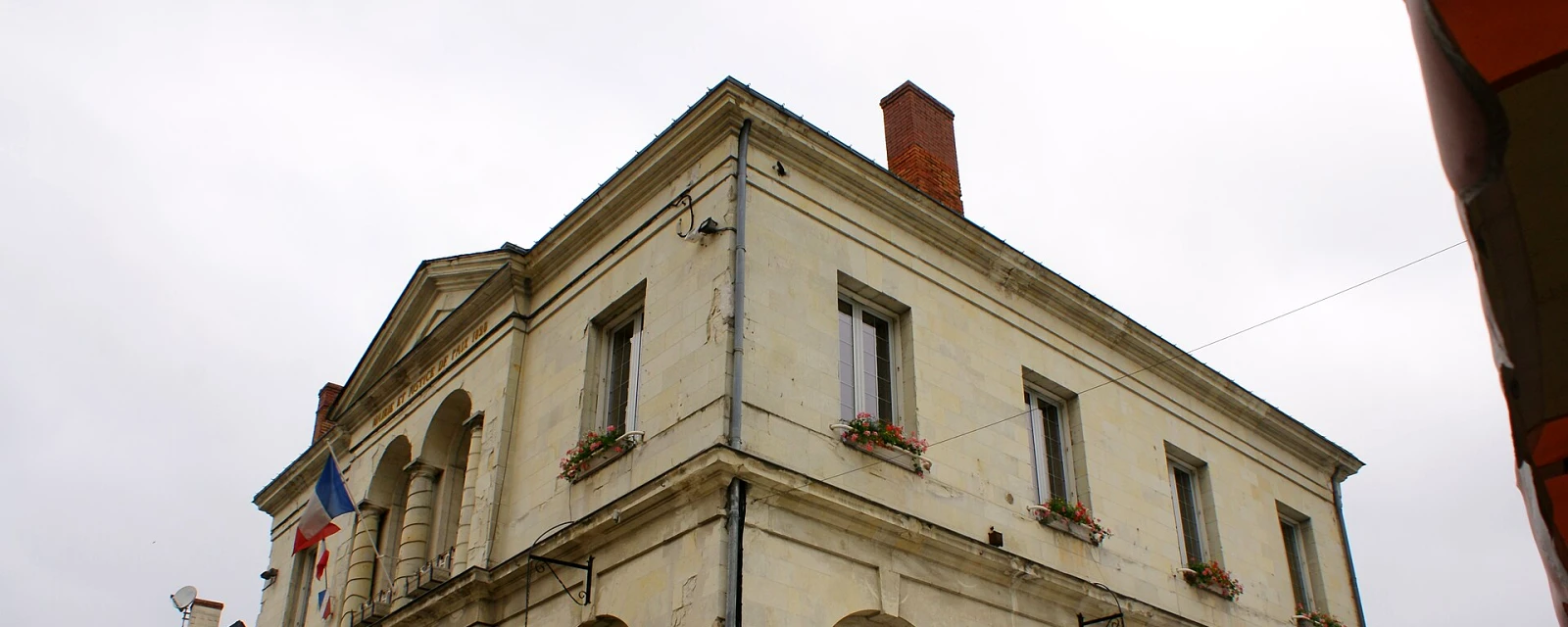 Vue de Bourgueil, Indre-et-Loire