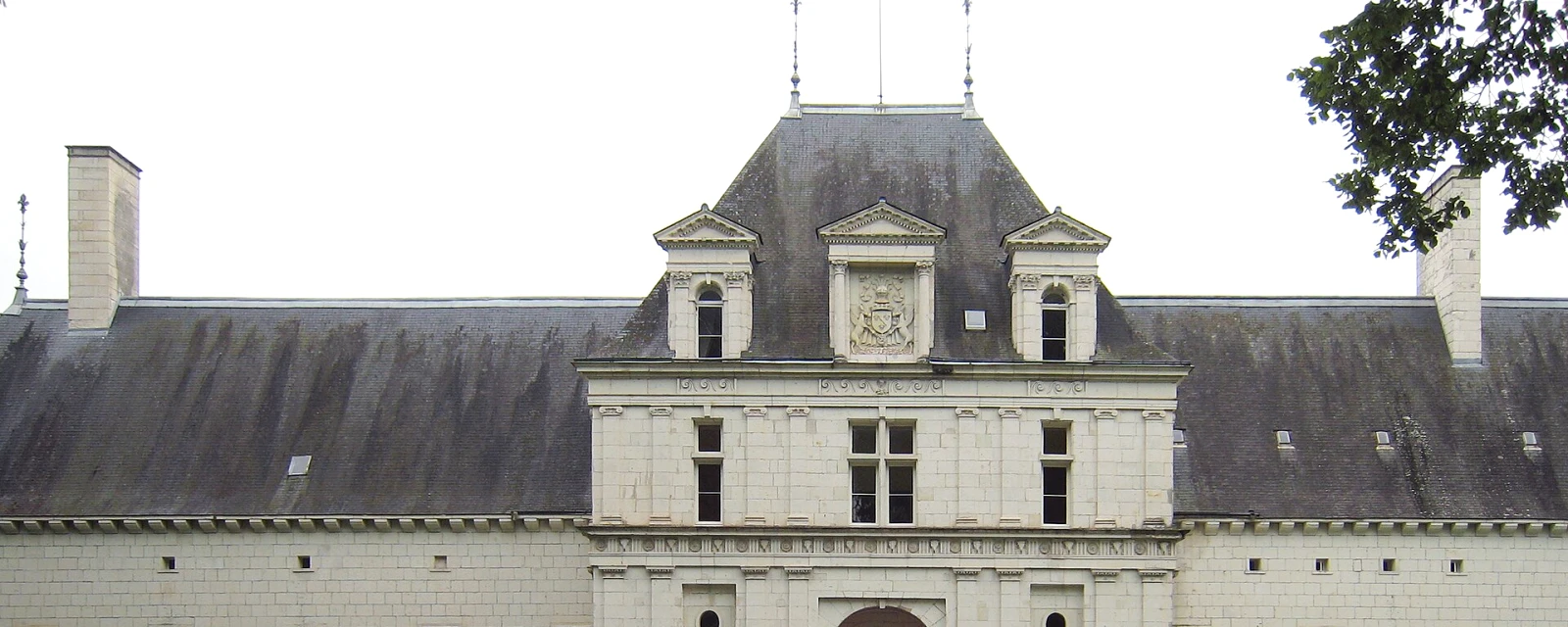 Vue de Champigny-sur-Veude, Indre-et-Loire