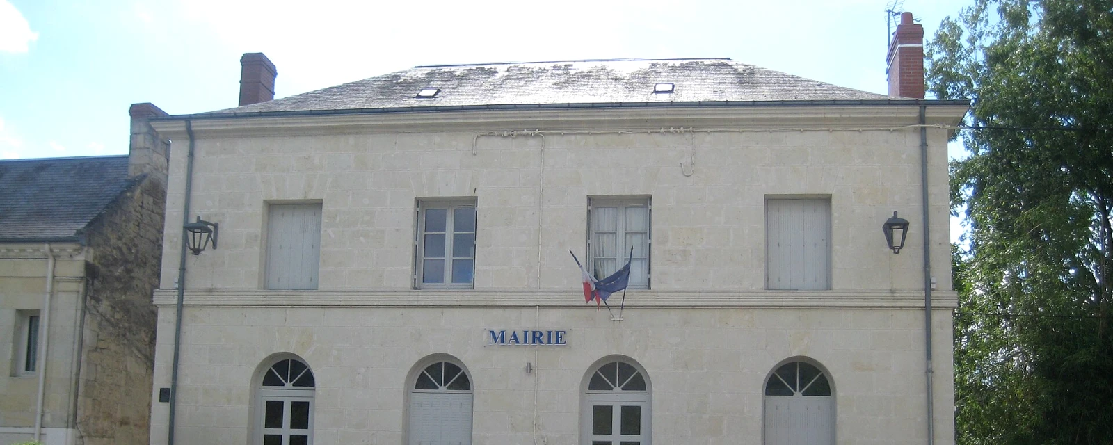 Vue de La Chapelle-aux-Naux, Indre-et-Loire