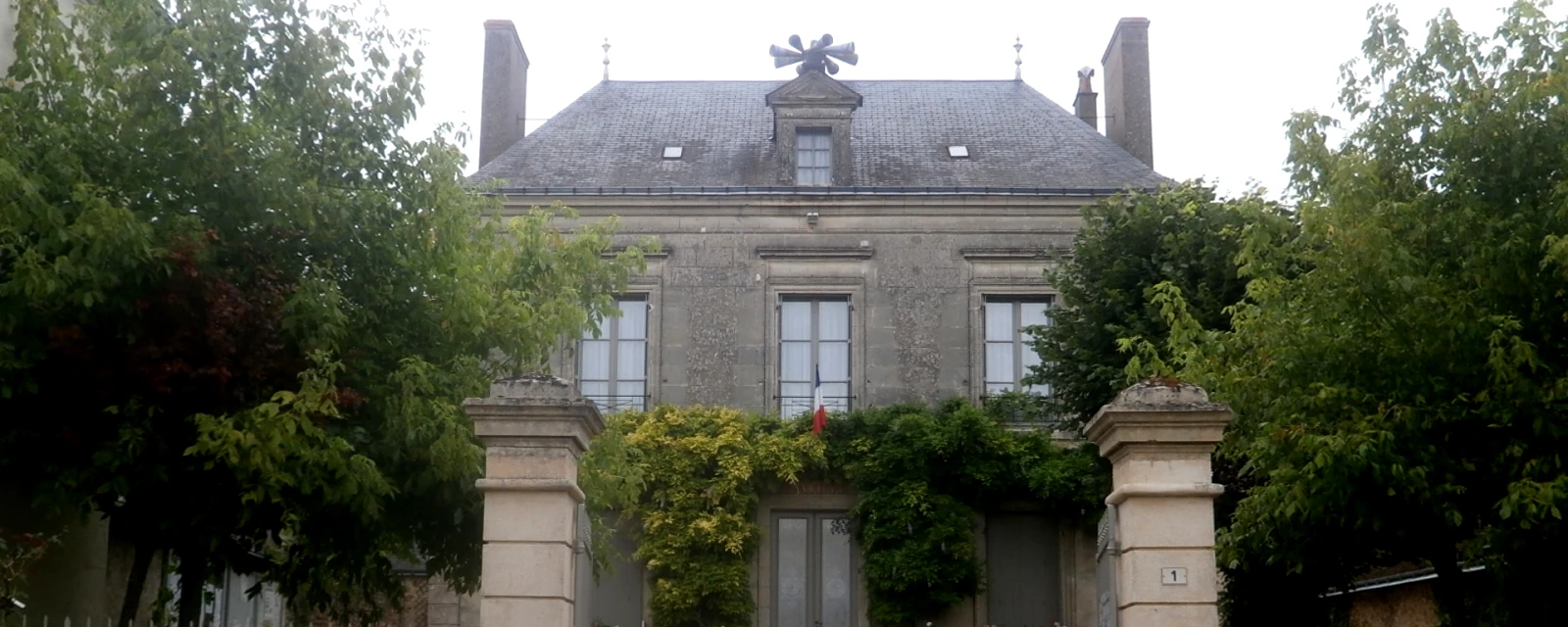 Vue de Chemillé-sur-Dême, Indre-et-Loire