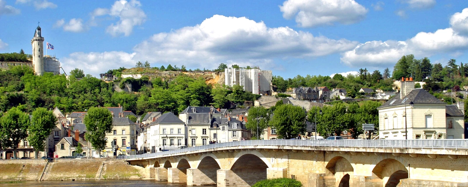 Vue de Chinon, Indre-et-Loire