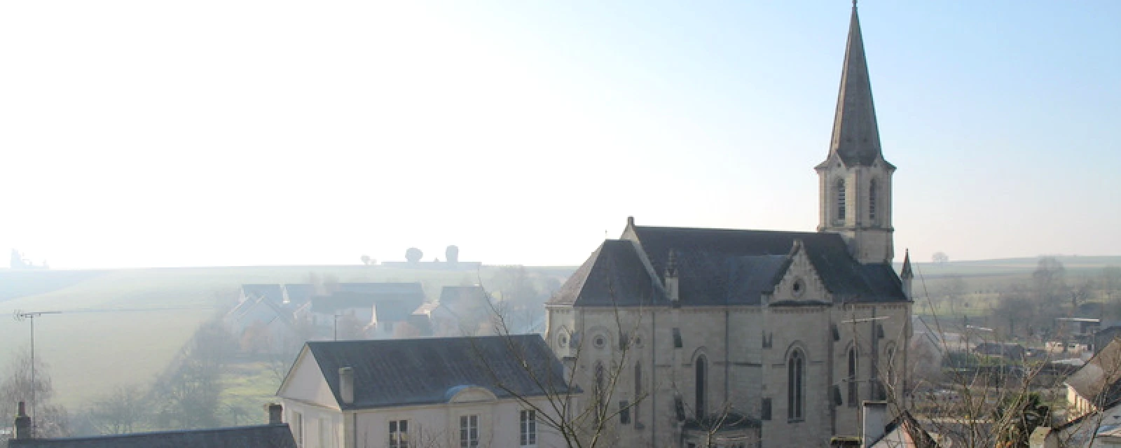 Vue de Cinais, Indre-et-Loire
