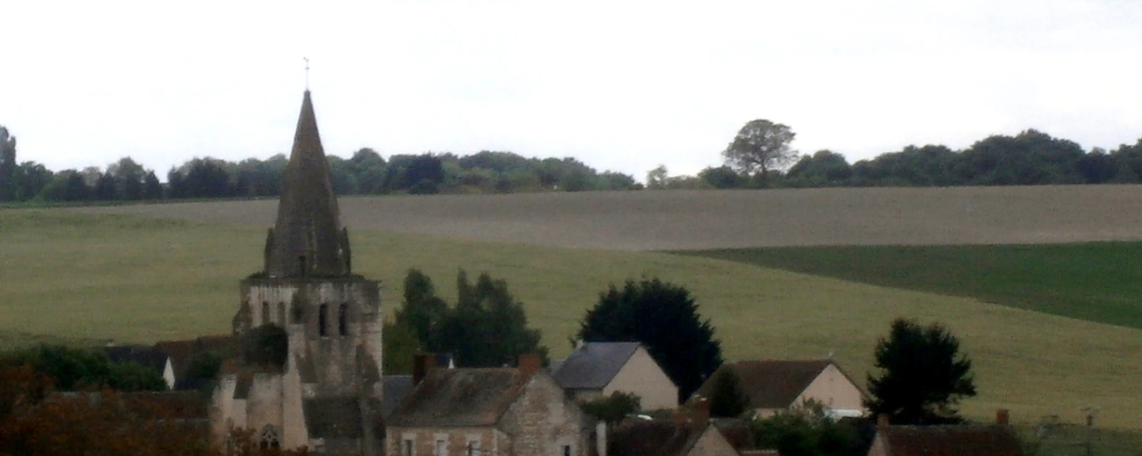 Vue de Civray-sur-Esves, Indre-et-Loire