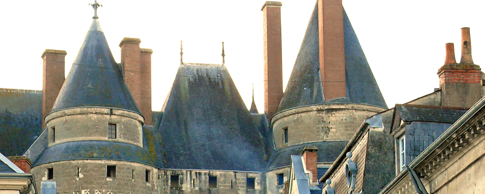 Vue de Langeais, Indre-et-Loire