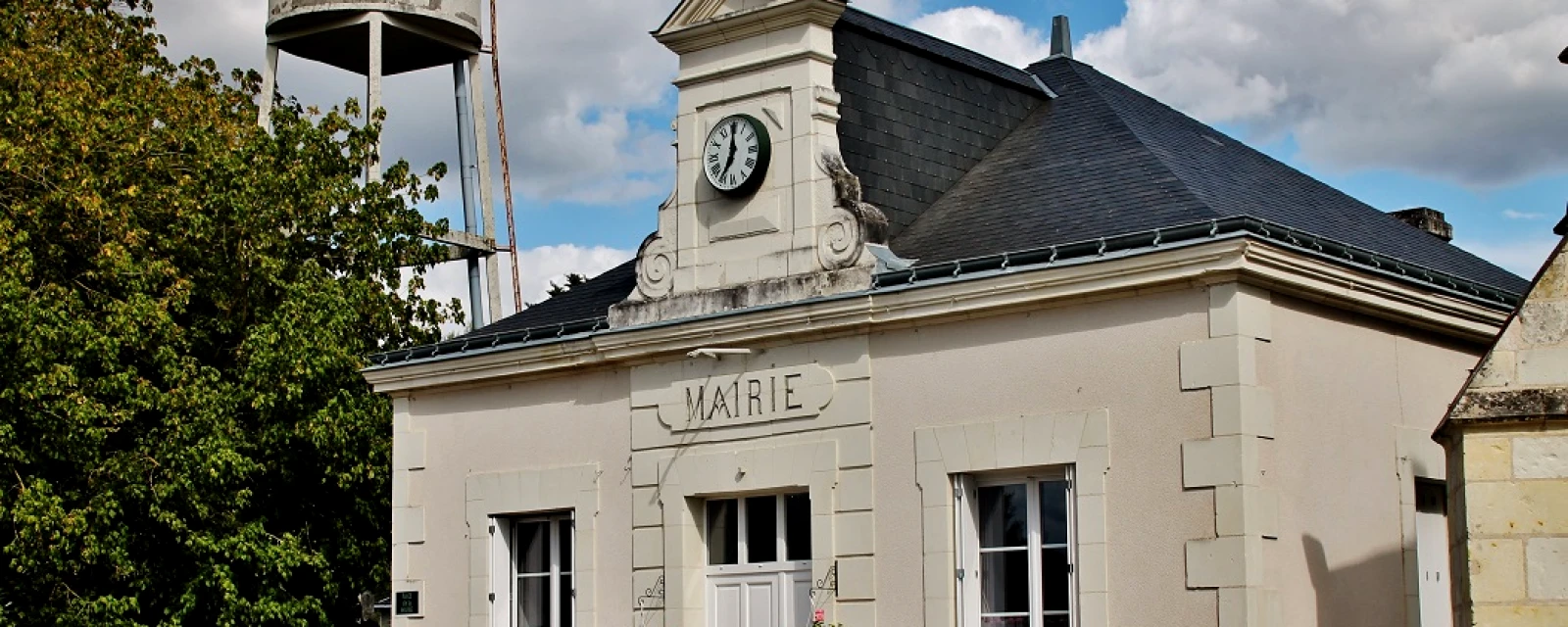 Vue de Luzé, Indre-et-Loire