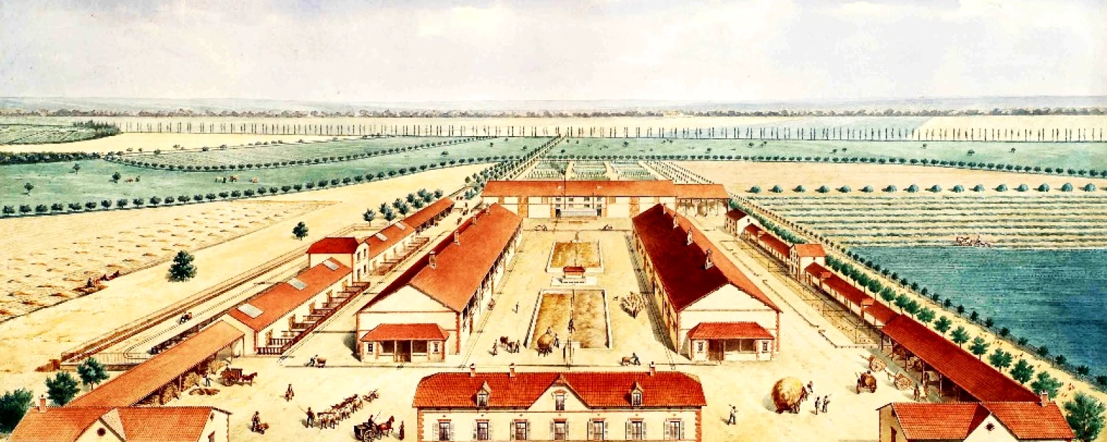 Vue de Neuvy-le-Roi, Indre-et-Loire