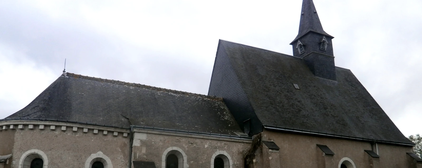 Vue de Notre-Dame-d'Oé, Indre-et-Loire