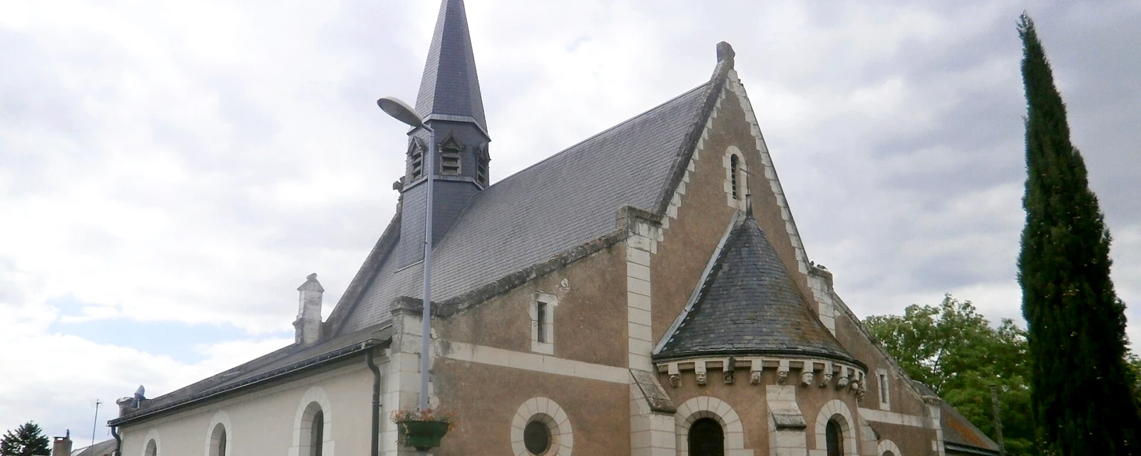 Vue de Saint-Genouph, Indre-et-Loire