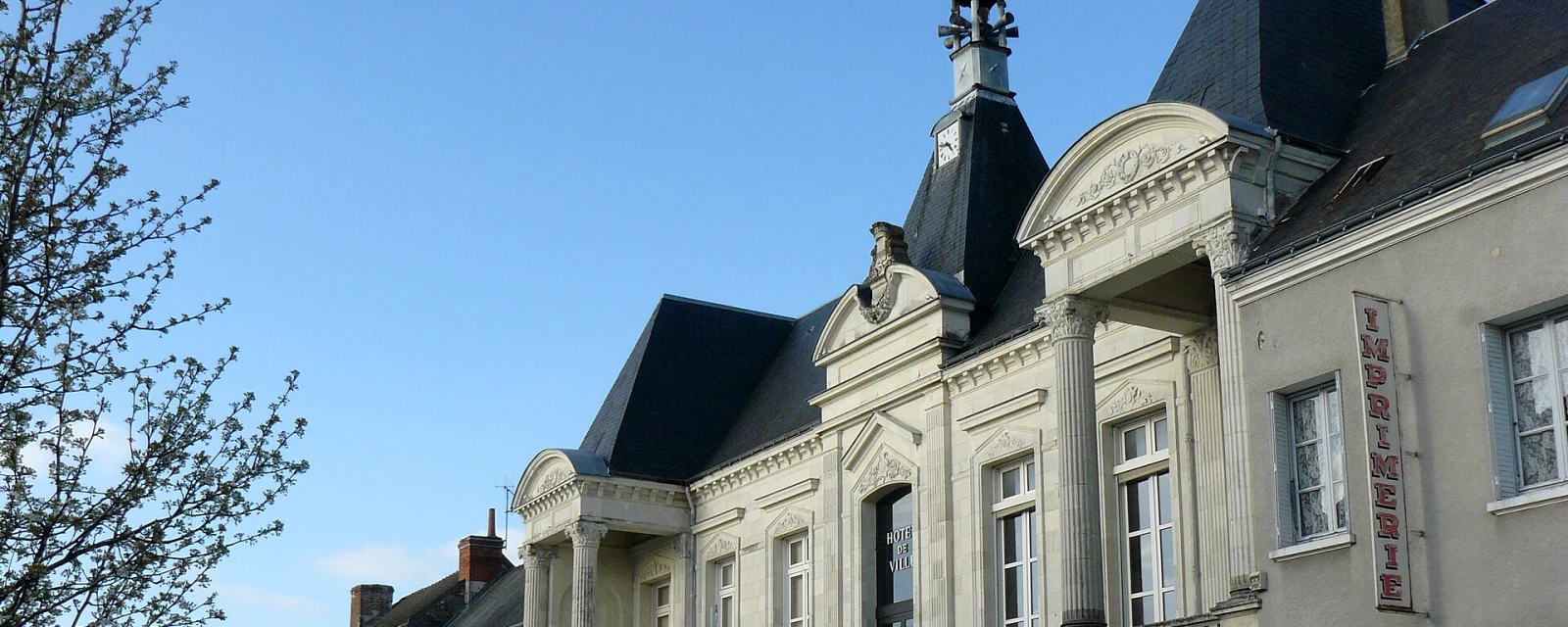 Vue de Sainte-Maure-de-Touraine, Indre-et-Loire