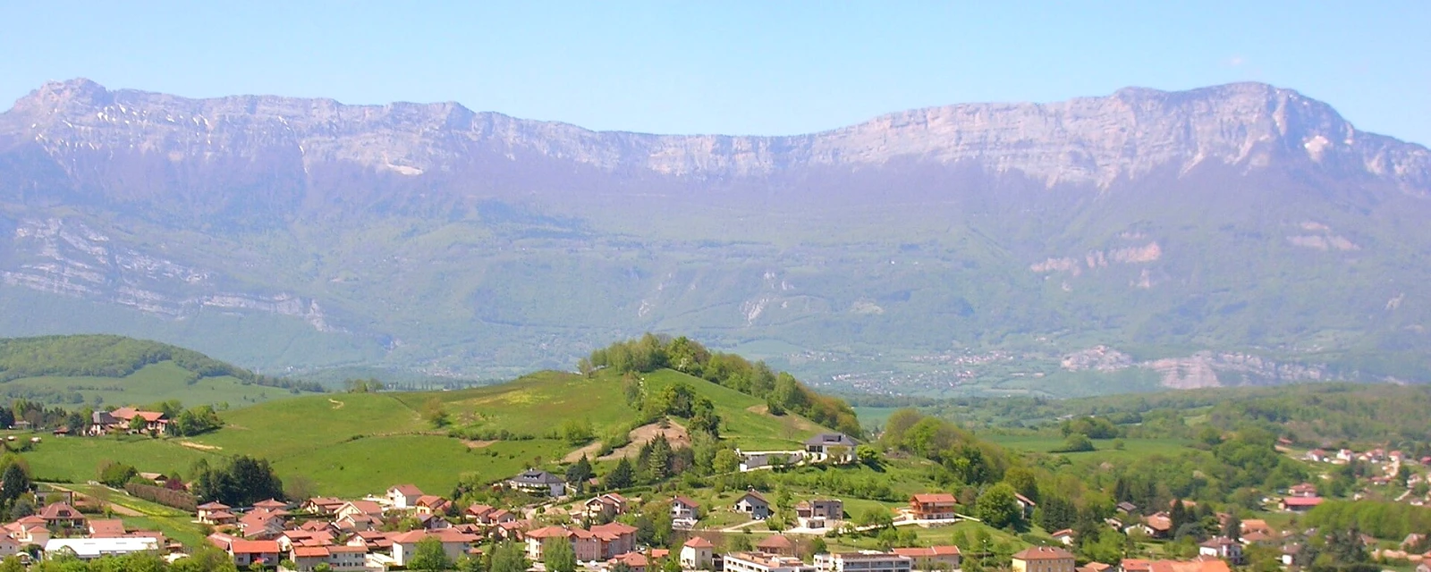 Vue de Brié-et-Angonnes, Isère