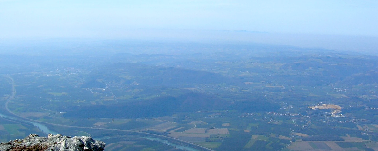 Vue de Chantesse, Isère